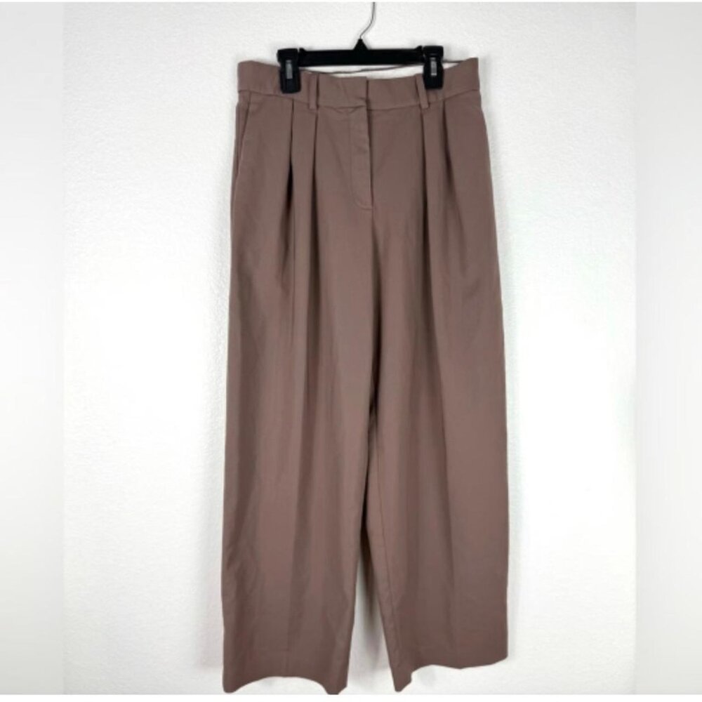 Aritzia Wilfred mauve/grey barrel pants-Size 6 or 28" waist